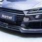Audi TT-TTS 8S 2016-2019 Dry Carbon Fiber Full Bodykit , Front Lip , Rear Diffuser , Upper Valance