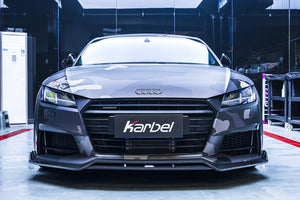 Audi TT-TTS 8S 2016-2019 Dry Carbon Fiber Full Bodykit , Front Lip , Rear Diffuser , Upper Valance