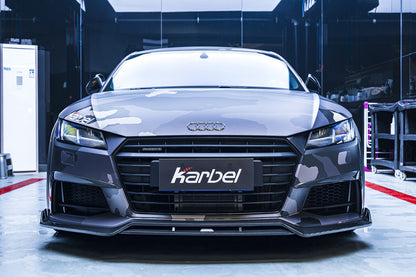 Audi TT-TTS 8S 2016-2019 Dry Carbon Fiber Full Bodykit , Front Lip , Rear Diffuser , Upper Valance