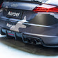 Audi TT-TTS 8S 2016-2019 Dry Carbon Fiber Full Bodykit , Front Lip , Rear Diffuser , Upper Valance