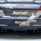 Audi TT-TTS 8S 2016-2019 Dry Carbon Fiber Full Bodykit , Front Lip , Rear Diffuser , Upper Valance