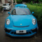 Porsche 911 - 991.2 GT3 2017-2019 Dry Carbon Fiber Full Bodykit , Lip Extension, Front lip, Upper Valance , Canard, Diffuser, Engine cover trim, Wing side blades