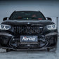 BMW X3M F97 2019-2021 Dry Carbon Fiber Full Bodykit , Front Lip , Upper Valance, Rear Diffuser , Fog Lamp Trim , Side skirts