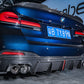 BMW 5 Series G30-G38 2018-2022 Dry Carbon Fiber Full Bodykit , Front Lip , Side Skirts , Diffuser, Spoiler, Upper Valance