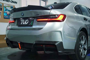 BMW i3 2022+ Dry Carbon Fiber Full Bodykit , Front Lip , Rear Diffuser , Spoiler, Side skirts