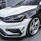 Volkswagen GTI MK7.5 Dry Carbon Fiber Full Bodykit , Front Lip , Upper Valance, Front Fenders, Hood, Side Skirts, Rear Diffuser, Roof Spoiler