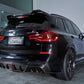 BMW X3M F97 2019-2021 Dry Carbon Fiber Full Bodykit , Front Lip , Upper Valance, Rear Diffuser , Fog Lamp Trim , Side skirts