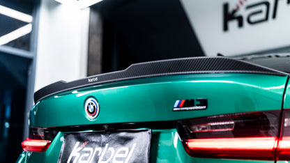 BMW M3 M4 G80 G82 2020-ON Dry Carbon Fiber Rear Spoiler