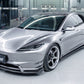Tesla Model 3 Highland Dry Carbon Fiber Full Bodykit , Front Lip , Side Skirts , Diffuser , Spoiler