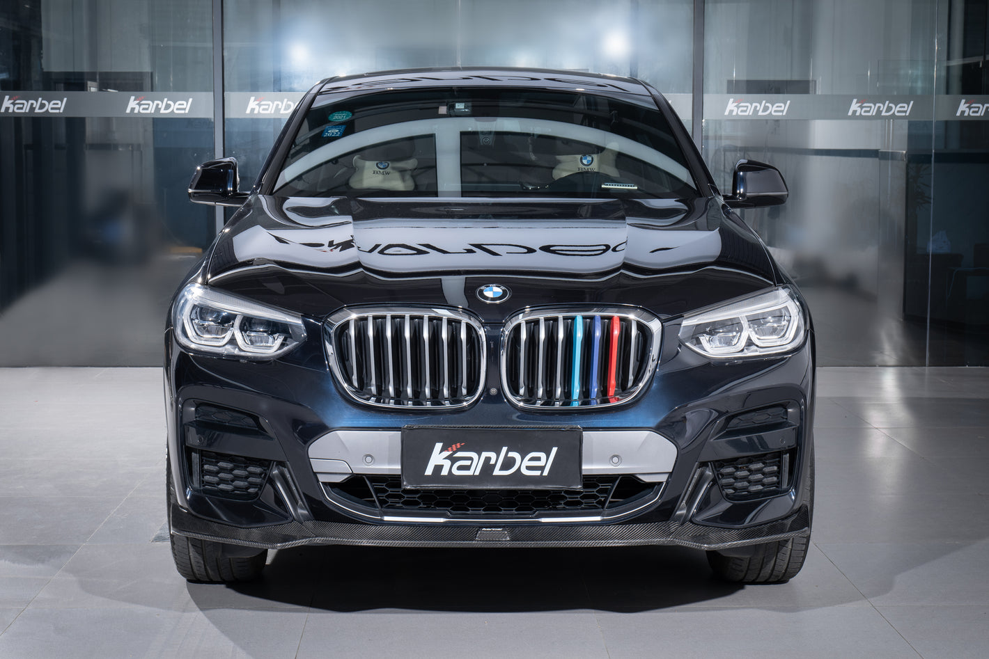 BMW X4 G02 2019-2021 Dry Carbon Fiber Full Bodykit , Front Lip , Rear Diffuser , Rear & Roof Spoiler, Side skirts