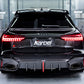 Audi RS6 C8 2020-2024 Dry Carbon Fiber Full Bodykit , Front Lip , Rear Diffuser , Canards, Roof Spoiler, Side Skirts, Fender Trim, Spoiler
