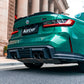 BMW M3 G80 2020-ON Dry Carbon Fiber Rear Diffuser