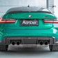 BMW M3 G80 2020-ON Dry Carbon Fiber Rear Diffuser