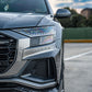 Audi Q8-SQ8 4M 2018-2024 Dry Carbon Fiber Full Bodykit , Front Lip | Upper Valance | Side Skirts | Roof Spoiler | Spoiler | Rear Diffuser