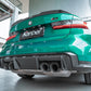 BMW M3 G80 2020-ON Dry Carbon Fiber Rear Diffuser