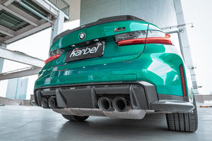 BMW M3 G80 2020-ON Dry Carbon Fiber Rear Diffuser