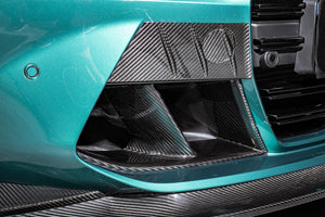 BMW M3 M4 G80 G82 2020-ON Dry Carbon Fiber Front Bumper Vents