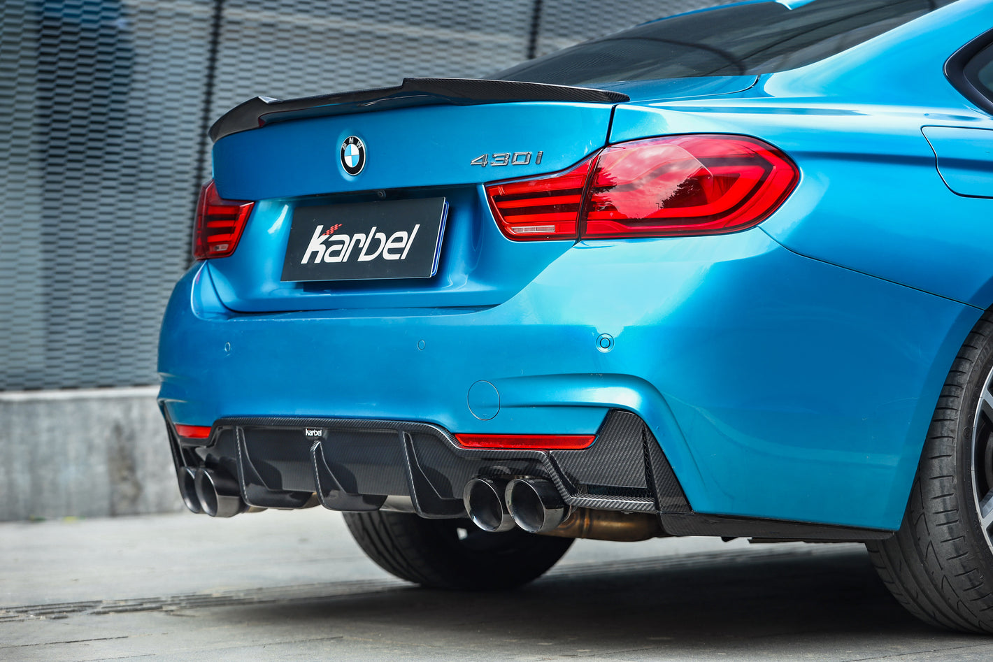 BMW 4 Series F32 & F33 2013-2020 Dry Carbon Fiber Full Bodykit , Front Lip , Upper Valance, Rear Diffuser