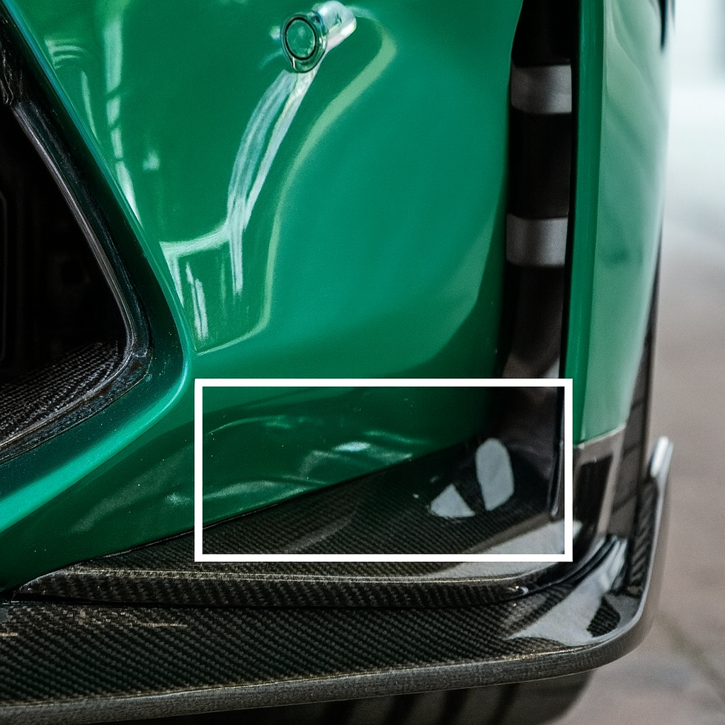 BMW M4 G82 2021-ON Dry Carbon Fiber Upper Lip Trim