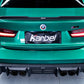 BMW M3 G80 2020-ON Dry Carbon Fiber Rear Diffuser