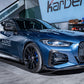 BMW 4 Series G22-G23 2020-ON Dry Carbon Fiber Full Bodykit , Front Lip , Side Skirts , Diffuser, Spoiler