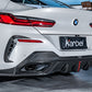 BMW 8 Series G16 2019-ON Dry Carbon Fiber Full Bodykit , Front Lip , Side Skirts , Diffuser, Spoiler, Upper Valance