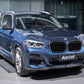BMW X3 G01-G08 2019-2021 Dry Carbon Fiber Full Bodykit , Front Lip , Rear Diffuser , Spoiler, Side skirts