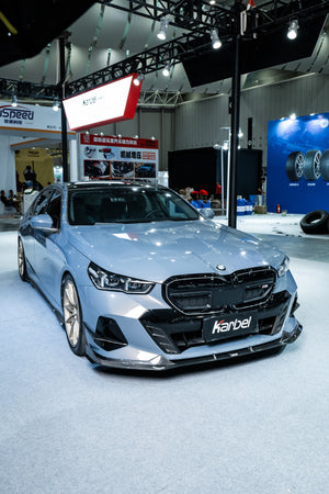 BMW 5 Series G60-G68 2023-ON Dry Carbon Fiber Full Bodykit , Front Lip , Side Skirts , Diffuser, Rear & Roof Spoiler, Canards