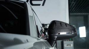 Pre-preg Carbon Fiber Mirror Covers for Audi RS5 S5 A5 B9 / B9.5 2017-ON