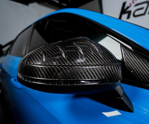 Pre-preg Carbon Fiber Mirror Covers for Audi RS5 S5 A5 B9 / B9.5 2017-ON